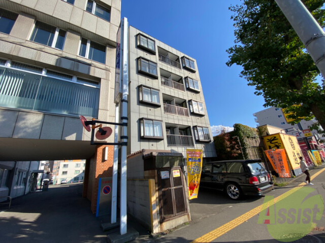 建物外観　札幌市中央区南７条西「グレースコート石山通」