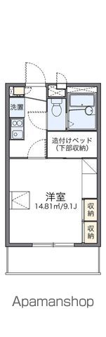 レオパレス多田4の間取り写真