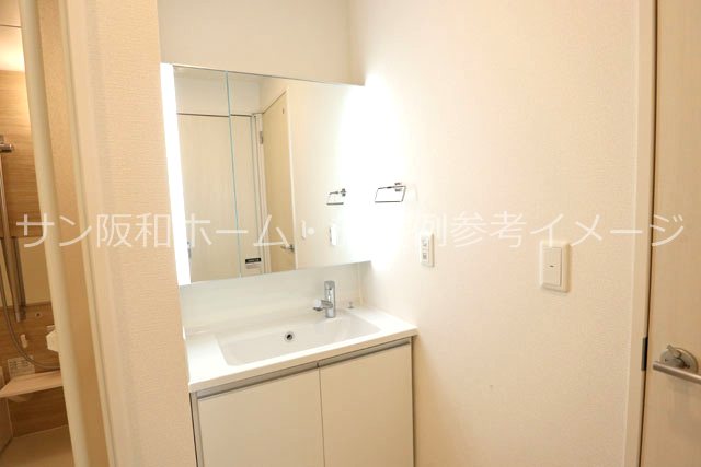 洗面設備　同メーカー施工例参考イメージ画像