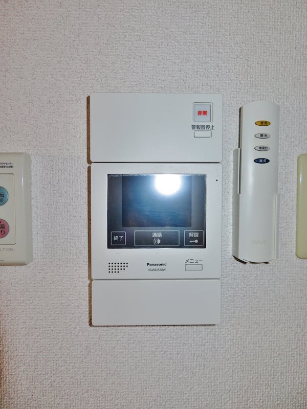 セキュリティ　モニタ付インターホン
