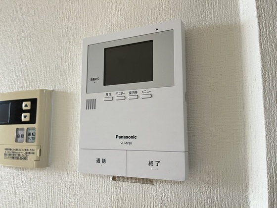 セキュリティ　※別部屋の写真です