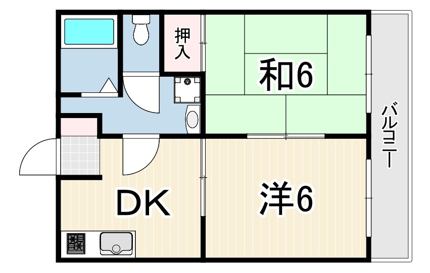 ロイヤルコート山本通の間取り写真