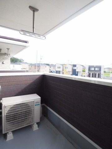 バルコニー　広々としたバルコニーです