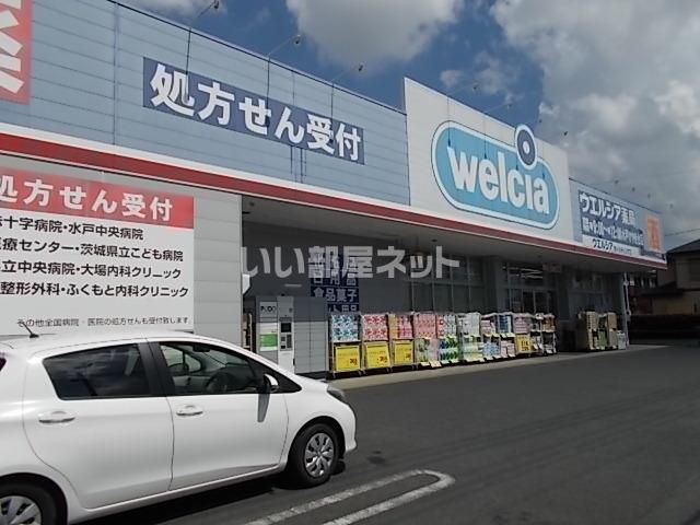 ドラックストア　ウエルシア水戸けやき台店（ドラッグストア）まで1409m