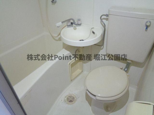 地下鉄長堀鶴見緑地線 松屋町駅 徒歩9分 9階建 築37年の風呂写真