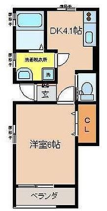 シャトルの間取り写真