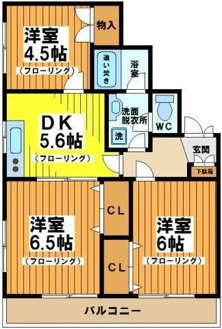 ドミール梅田の間取り写真
