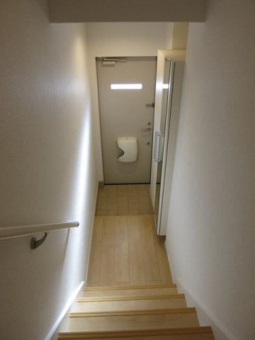 玄関　明るい玄関です