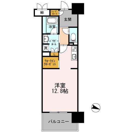 ロイヤルパークスERささしま EASTの間取り写真