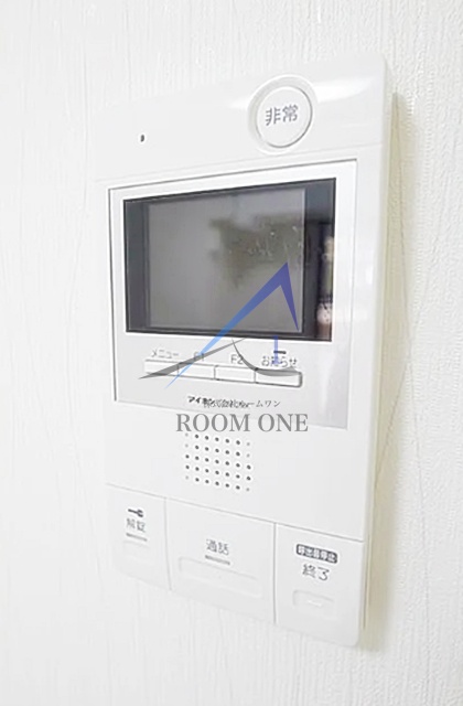 セキュリティ　モニター付きインターホンです。