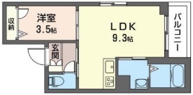 アルベレータIの間取り写真