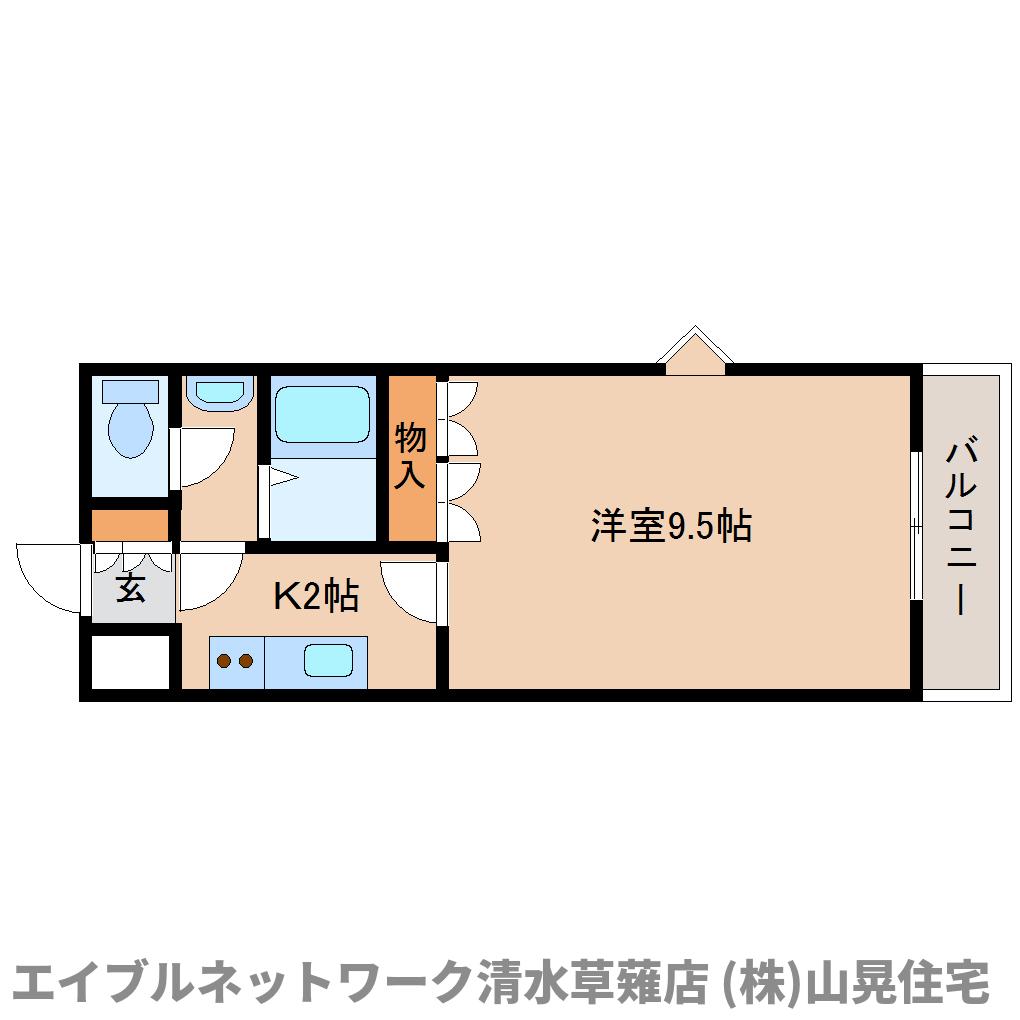 ビーアンビの間取り写真