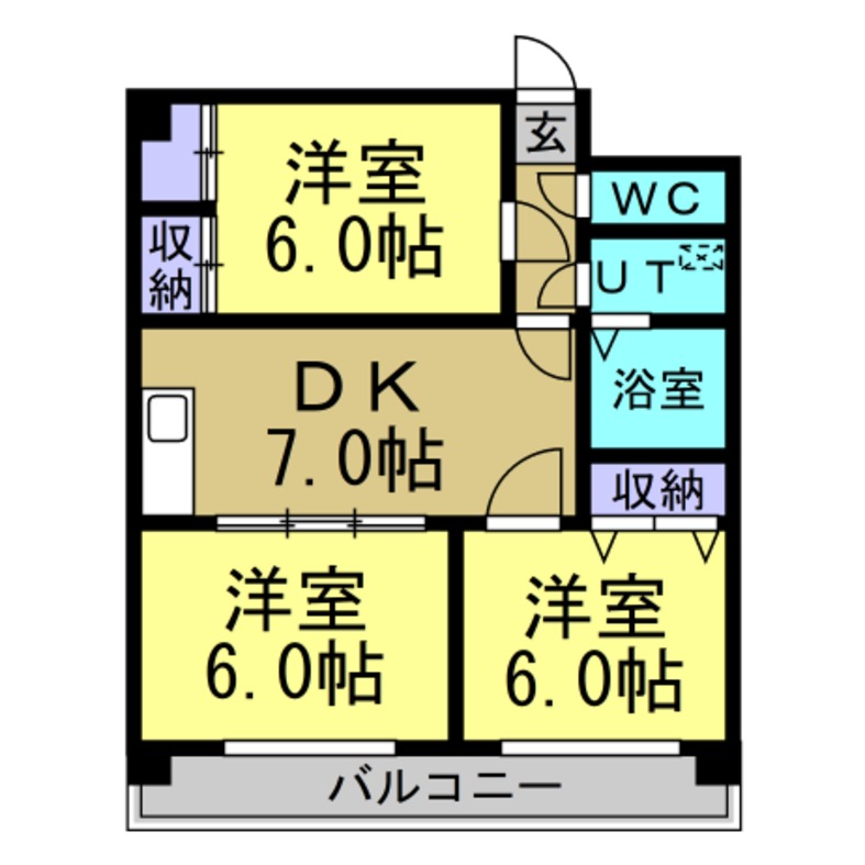 ルミエールの間取り写真
