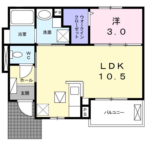 ＪＲ仙山線 北仙台駅 徒歩12分 2階建 新築の間取り写真