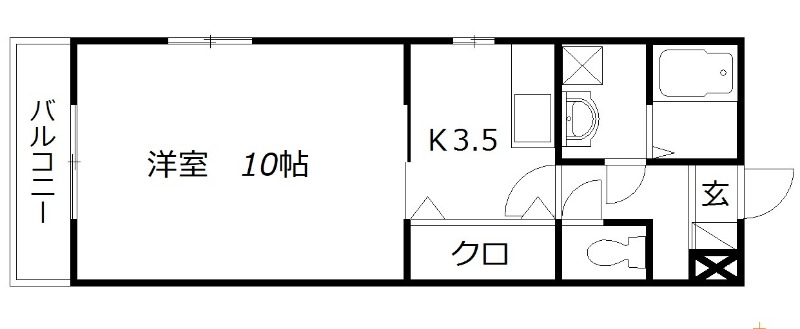 遠州鉄道 上島駅 徒歩7分 4階建 築19年の間取り写真