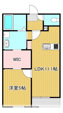 ＪＲ豊肥本線 南熊本駅 徒歩8分 3階建 築2年の間取り写真