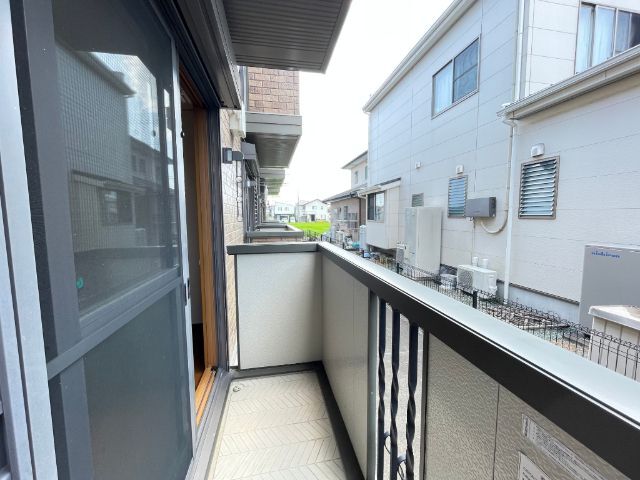 バルコニー　１０５号室