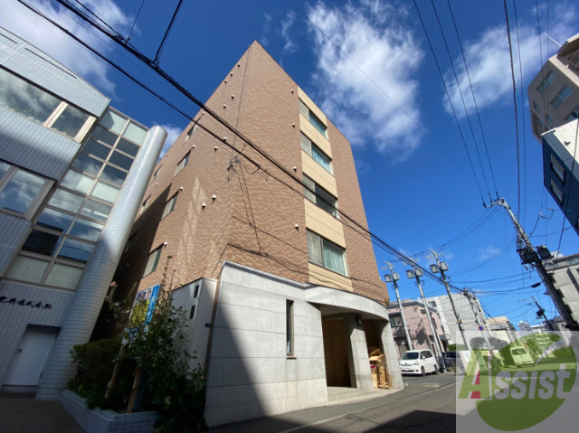 建物外観　札幌市中央区南８条西「タイムズコート南８条壱番館」