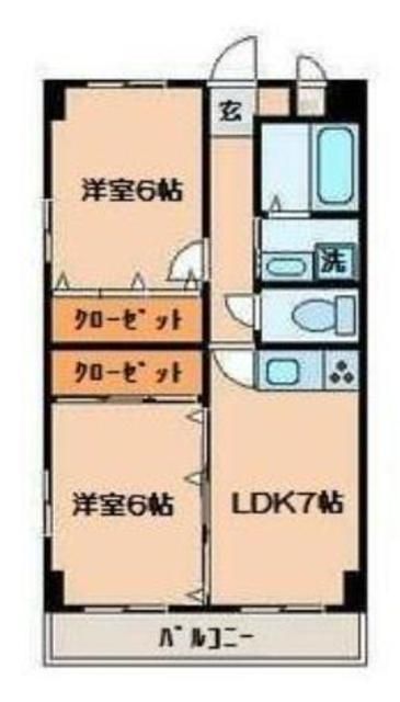 エムエスビルの間取り写真