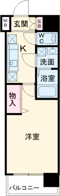 N-stage八王子の間取り写真