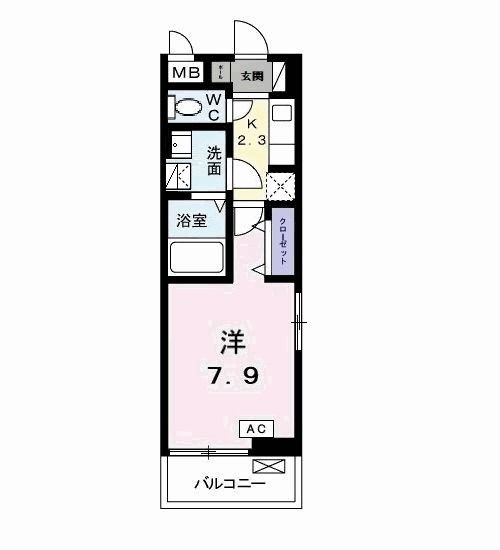 サンライズ 白ゆりの間取り写真