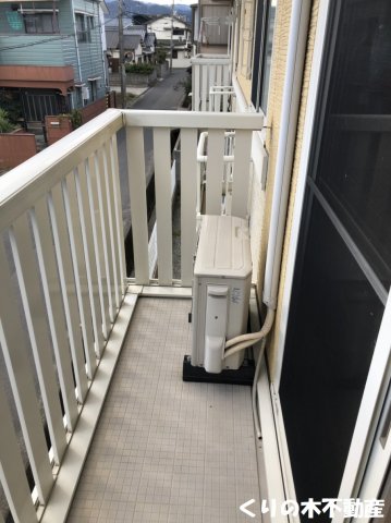 バルコニー　バルコニー付きです