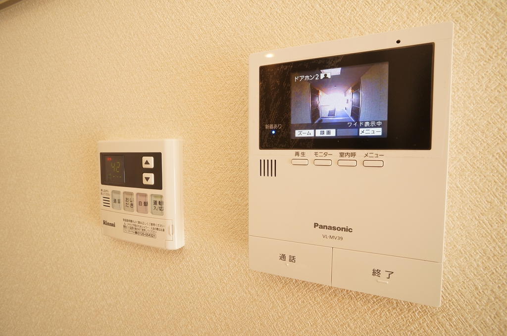 セキュリティ　TVモニターホン！