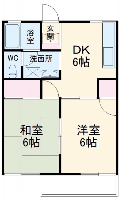 メゾンタカハシの間取り