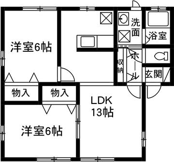 サンクエストの間取り