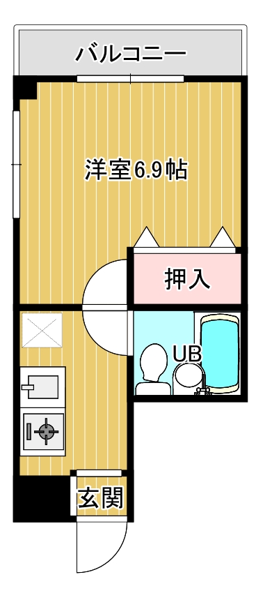 品川区平塚のマンションの間取り