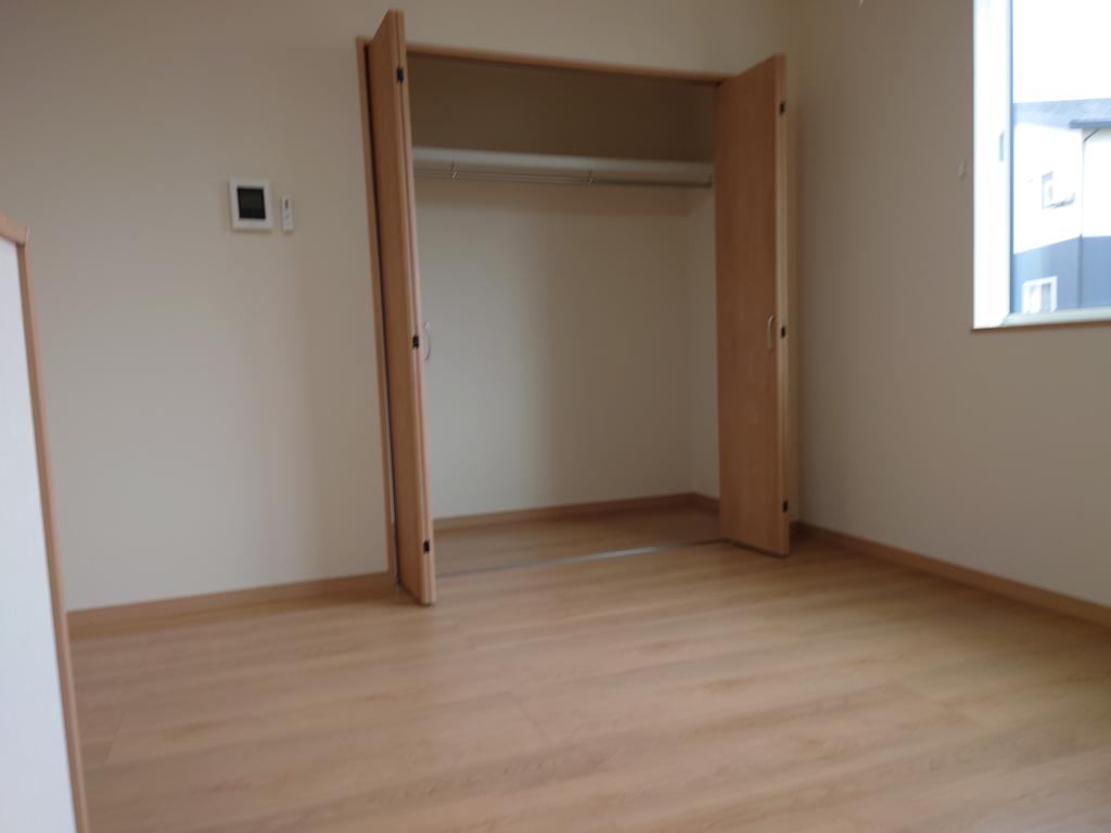 収納　クローゼット付きです