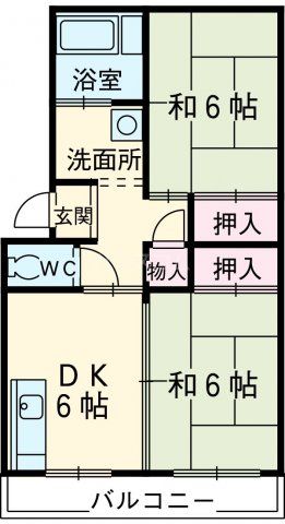 斉藤コーポの間取り