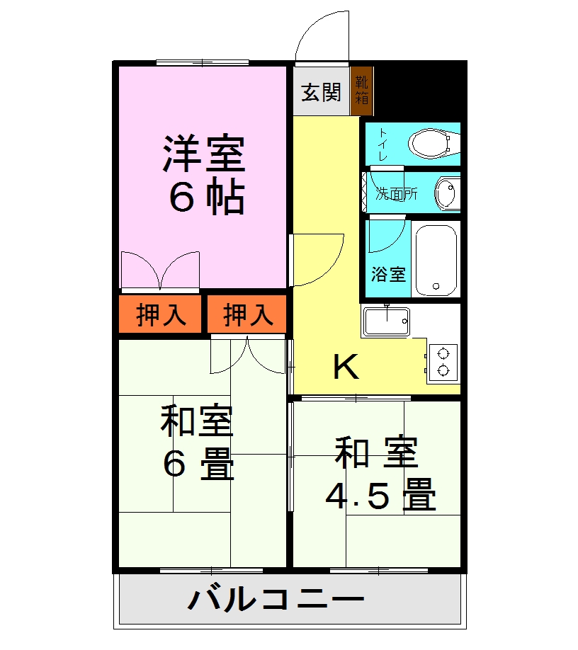 アウェイクビルの間取り