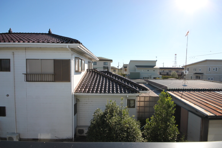 眺望　バルコニーからの南側眺望です！
