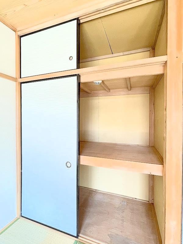 収納　天袋付き押入