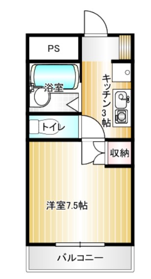 エメローズ鷹取の間取り