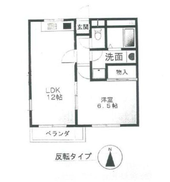 杉並区今川のマンションの間取り