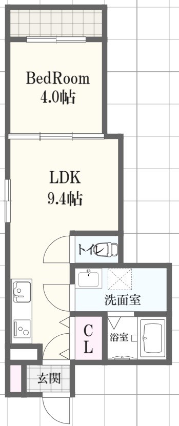 （仮称）F asecia chypreの間取り