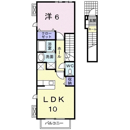 メゾンプラシードの間取り