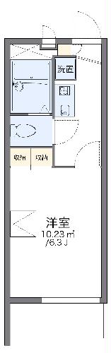 レオパレス江口橋の間取り