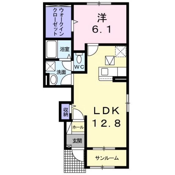 サンシャインヒルズの間取り