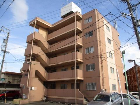 名古屋市熱田区切戸町のマンションの建物外観