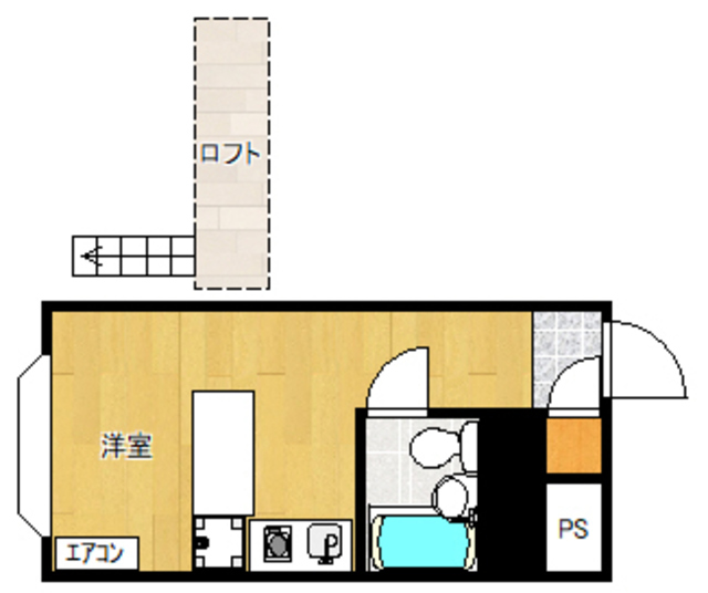 ベルピア薬園台第２の間取り