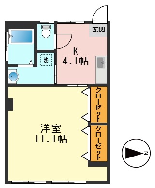 コーポ小川の間取り