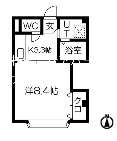 メゾンシルフィードの間取り