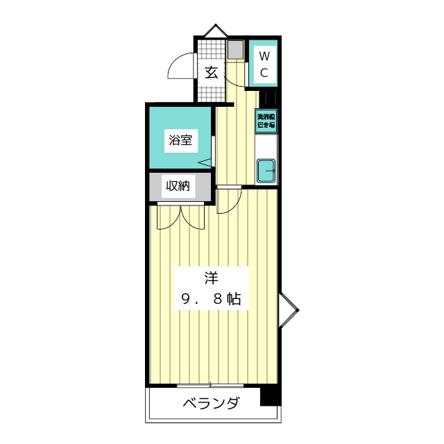 イーストヒルズ名東の間取り