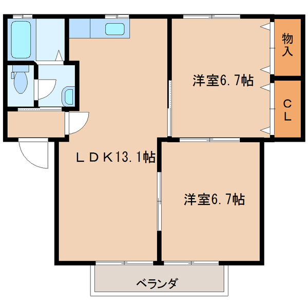 ファミールメゾンの間取り