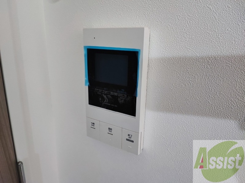 セキュリティ　インターホンは通話ができるので急な訪問があっても安心です。