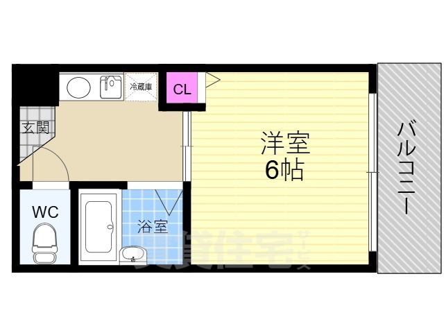 サンハイツミヨシ2の間取り