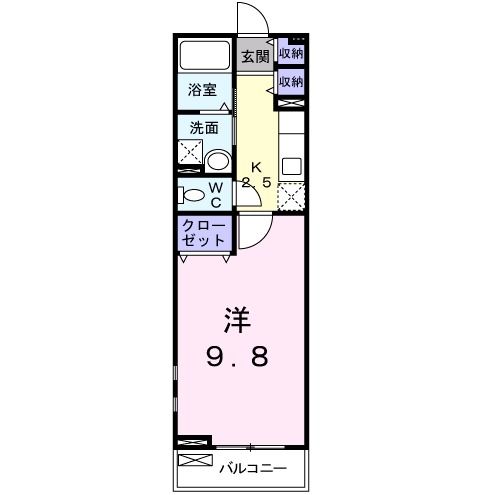 セブンローズＣの間取り